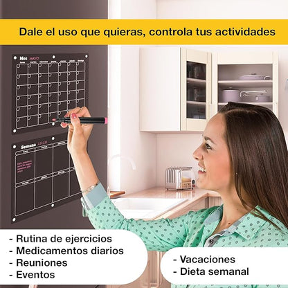 TABLERO ACRILICO MAGNETICO