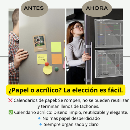 TABLERO ACRILICO MAGNETICO